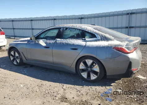 2024 BMW I4 Edrive 35 z USA, uszkodzony, nr VIN WBY43AW08RFS88445